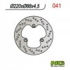 NG041 TARCZA HAMULCOWA HONDA CBR 600F '87-'90 (220x88x4,5)